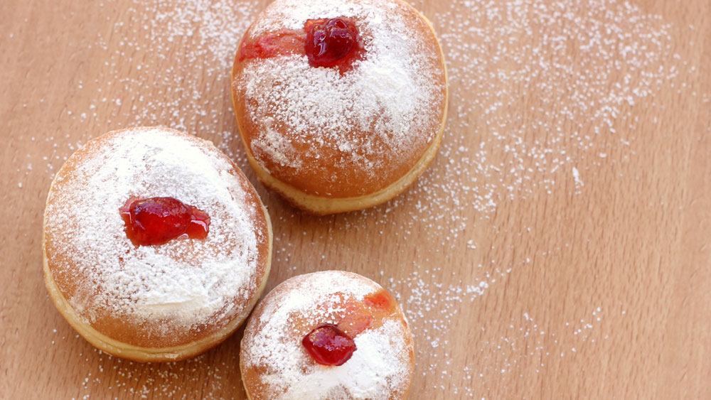 cook: it"s tough getting old: jelly doughnuts and